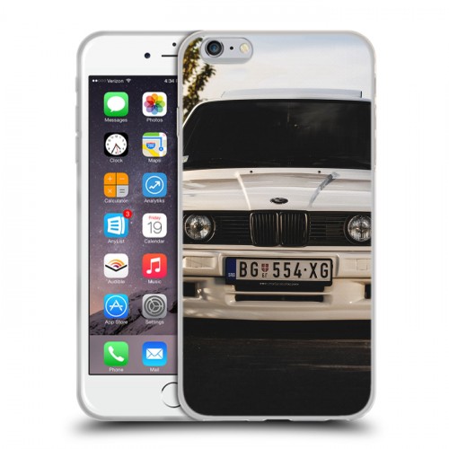 Дизайнерский силиконовый чехол для Iphone 6 Plus/6s Plus BMW