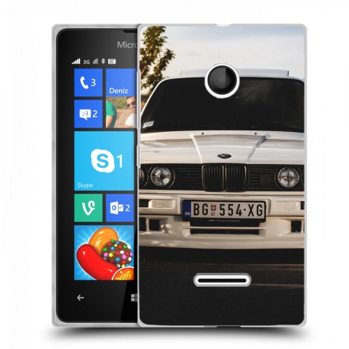 Дизайнерский пластиковый чехол для Microsoft Lumia 435 BMW