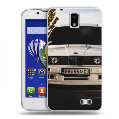 Дизайнерский пластиковый чехол для Lenovo A328 BMW