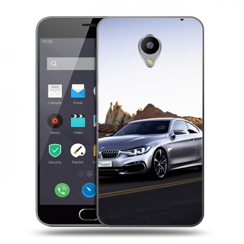 Дизайнерский пластиковый чехол для Meizu M2 Note BMW