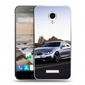 Дизайнерский силиконовый чехол для Micromax Canvas Spark BMW