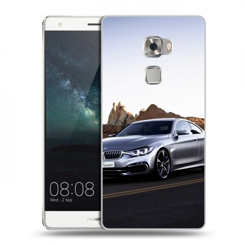 Дизайнерский пластиковый чехол для Huawei Mate S BMW