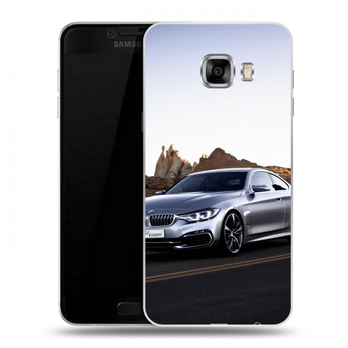 Дизайнерский пластиковый чехол для Samsung Galaxy C5 BMW