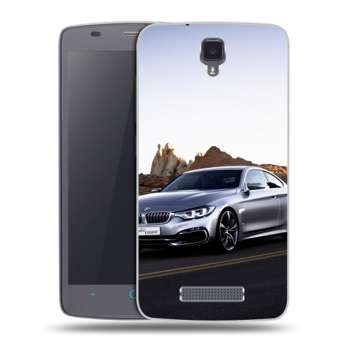 Дизайнерский силиконовый чехол для ZTE Blade L5 BMW