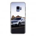 Дизайнерский пластиковый чехол для Samsung Galaxy S9 BMW