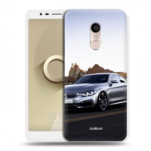 Дизайнерский пластиковый чехол для Alcatel 3C BMW