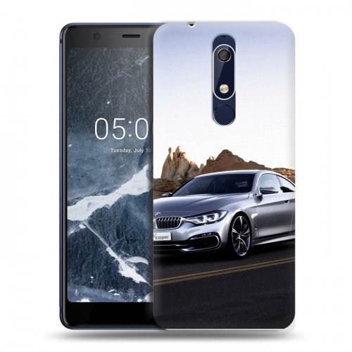 Дизайнерский пластиковый чехол для Nokia 5.1 BMW