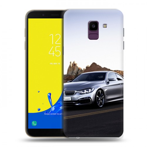 Дизайнерский пластиковый чехол для Samsung Galaxy J6 BMW