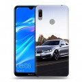 Дизайнерский пластиковый чехол для Huawei Y6 (2019) BMW