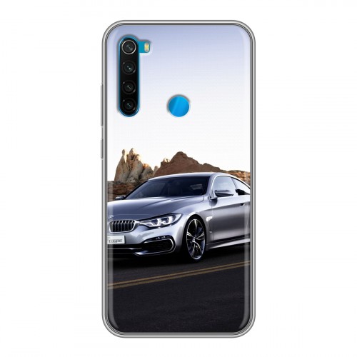 Дизайнерский силиконовый чехол для Xiaomi RedMi Note 8 BMW