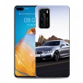 Дизайнерский пластиковый чехол для Huawei P40 BMW