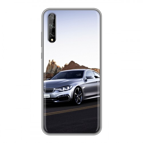 Дизайнерский силиконовый чехол для Huawei Y8p BMW