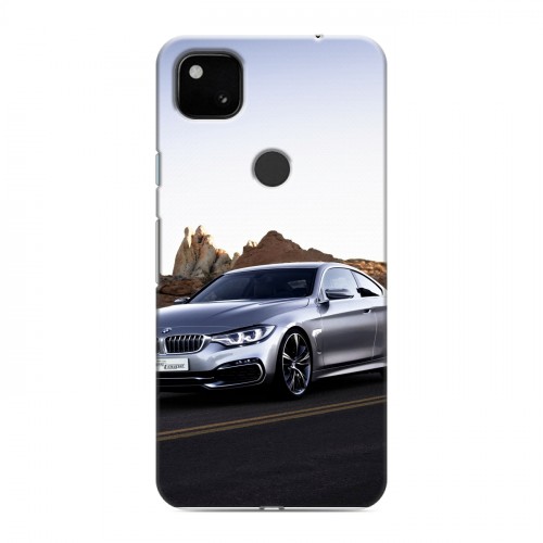 Дизайнерский пластиковый чехол для Google Pixel 4a BMW