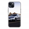 Дизайнерский пластиковый чехол для Iphone 14 BMW