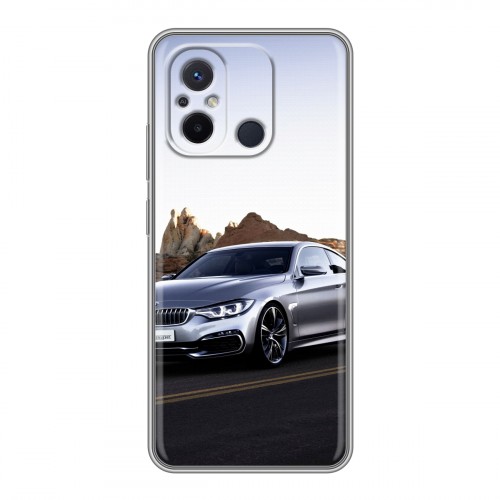 Дизайнерский силиконовый чехол для Xiaomi RedMi 12C BMW