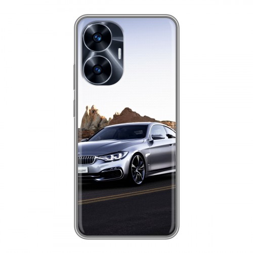 Дизайнерский силиконовый чехол для Realme C55 BMW