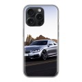 Дизайнерский силиконовый чехол для Iphone 15 Pro BMW