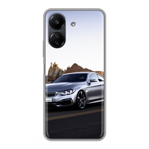 Дизайнерский пластиковый чехол для Xiaomi Poco C65 BMW