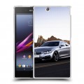 Дизайнерский пластиковый чехол для Sony Xperia Z Ultra  BMW