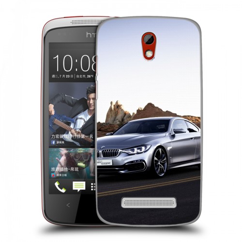 Дизайнерский пластиковый чехол для HTC Desire 500 BMW