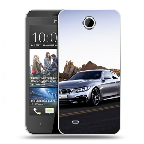 Дизайнерский пластиковый чехол для HTC Desire 300 BMW