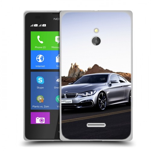 Дизайнерский силиконовый чехол для Nokia XL BMW