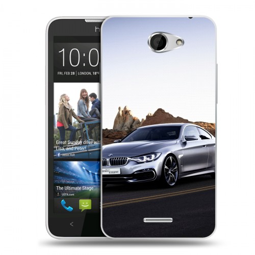 Дизайнерский пластиковый чехол для HTC Desire 516 BMW