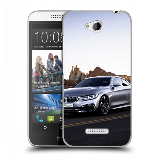 Дизайнерский пластиковый чехол для HTC Desire 616 BMW