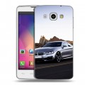 Дизайнерский пластиковый чехол для LG L60 BMW