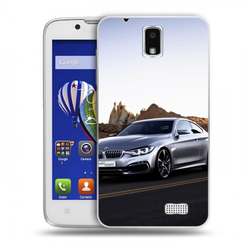 Дизайнерский пластиковый чехол для Lenovo A328 BMW