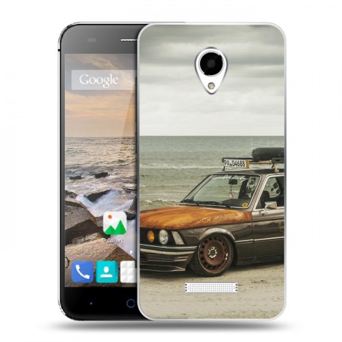 Дизайнерский силиконовый чехол для Micromax Canvas Spark BMW