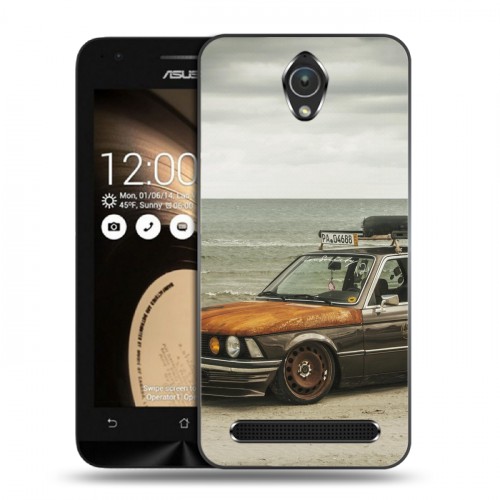 Дизайнерский пластиковый чехол для ASUS Zenfone Go BMW