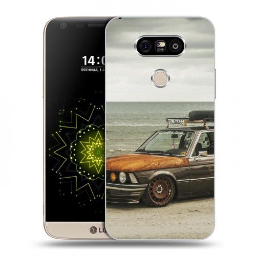 Дизайнерский пластиковый чехол для LG G5 BMW