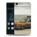 Дизайнерский пластиковый чехол для Huawei Y6II BMW