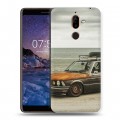 Дизайнерский пластиковый чехол для Nokia 7 Plus BMW