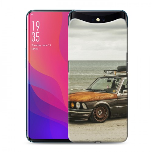 Дизайнерский силиконовый чехол для OPPO Find X BMW