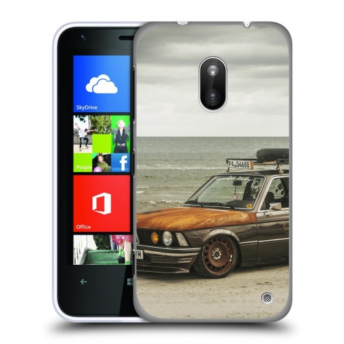 Дизайнерский пластиковый чехол для Nokia Lumia 620 BMW