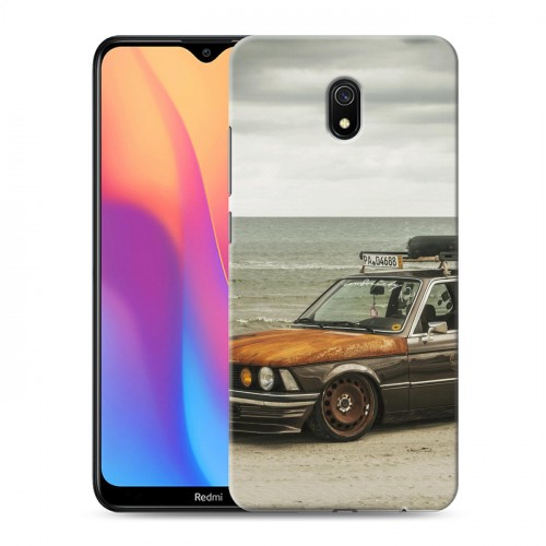 Дизайнерский силиконовый с усиленными углами чехол для Xiaomi RedMi 8A BMW