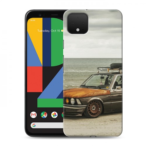 Дизайнерский пластиковый чехол для Google Pixel 4 BMW