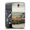 Дизайнерский пластиковый чехол для HTC Desire 500 BMW