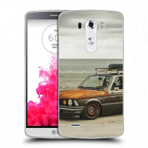 Дизайнерский пластиковый чехол для LG G3 (Dual-LTE) BMW