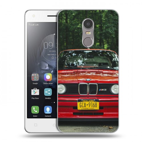 Дизайнерский пластиковый чехол для Lenovo K6 Note BMW