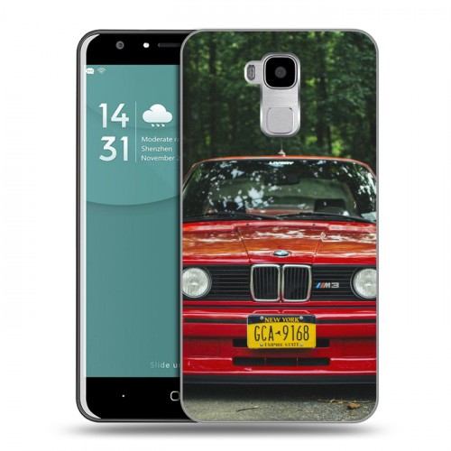 Дизайнерский пластиковый чехол для Doogee Y6 BMW