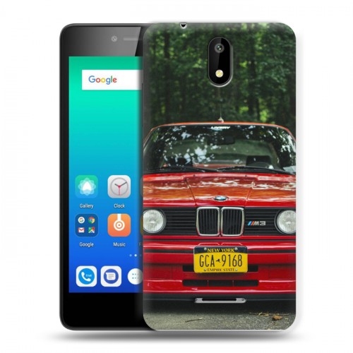 Дизайнерский силиконовый чехол для Micromax Q409 BMW