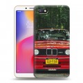 Дизайнерский пластиковый чехол для Xiaomi RedMi 6A BMW