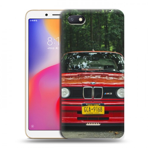 Дизайнерский пластиковый чехол для Xiaomi RedMi 6A BMW