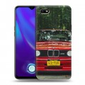 Дизайнерский силиконовый с усиленными углами чехол для OPPO A1k BMW