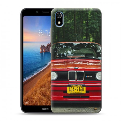 Дизайнерский силиконовый чехол для Xiaomi RedMi 7A BMW