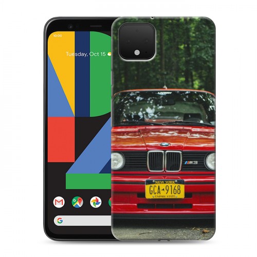 Дизайнерский пластиковый чехол для Google Pixel 4 BMW