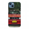 Дизайнерский силиконовый чехол для Iphone 13 BMW